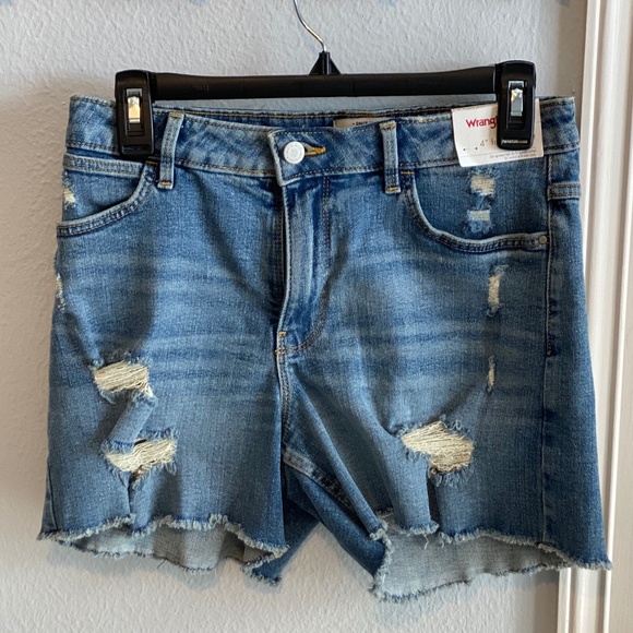 Wrangler Pants - Wrangler Cutoff Denim Shorts